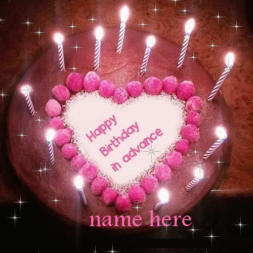 download 2 - Write any name on happy birthday in advance gif
