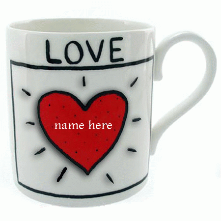download 3 3 - add text to mug of love gif images