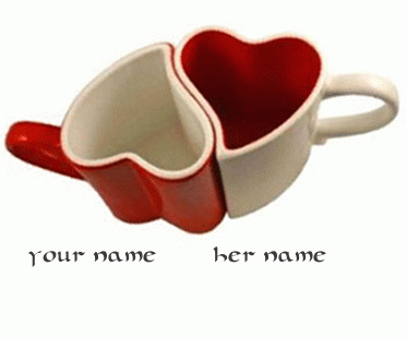 download 6 1 - write your names on dancing lovers mug GIF images