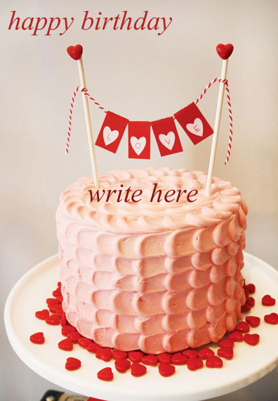 creamy bdc - write name on creamy birthday cake write on photo love birthday cake